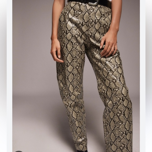 Like new Zara snake print pants - Picture 2 of 5